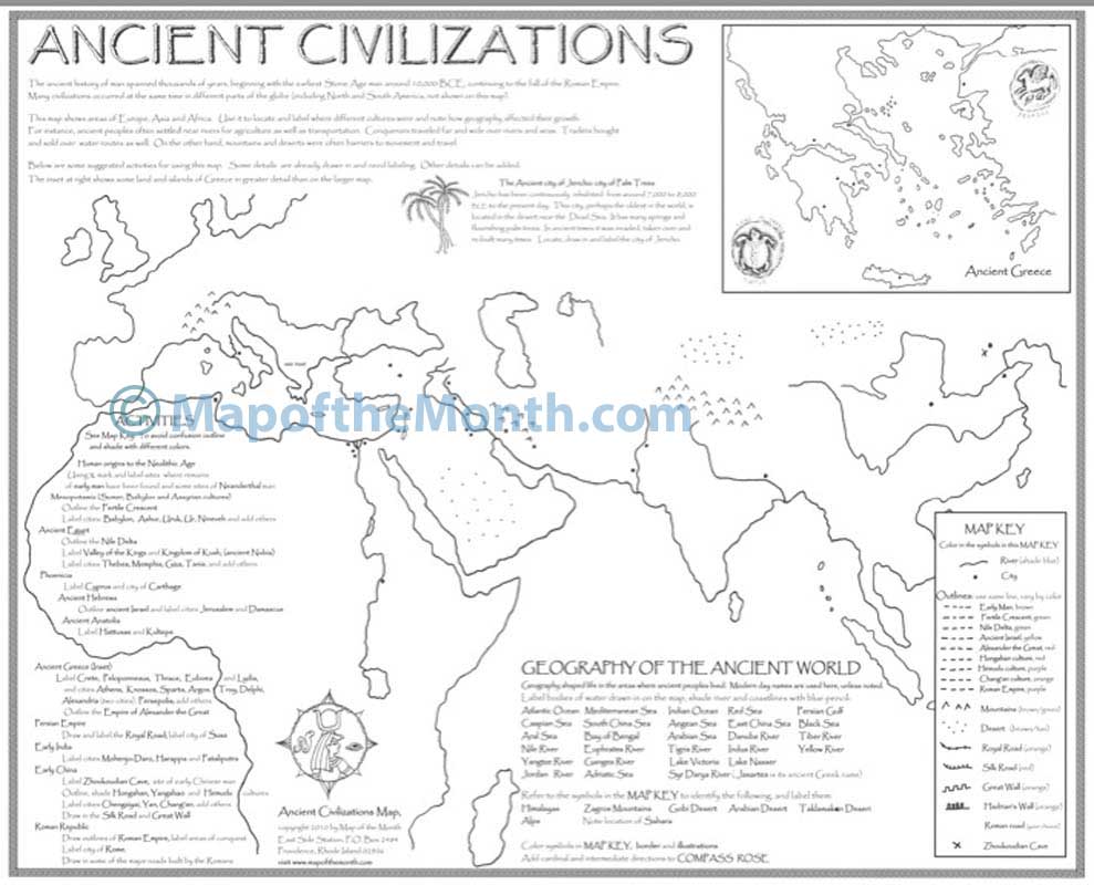 ancient world map mesopotamia