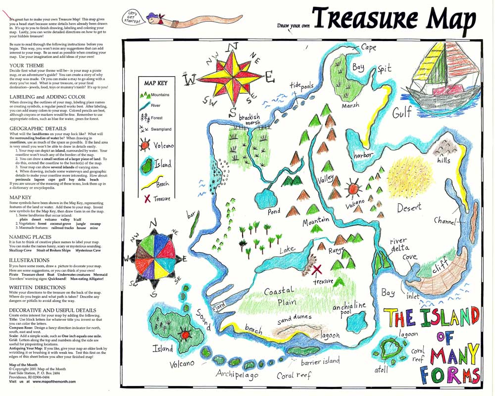 treasure map