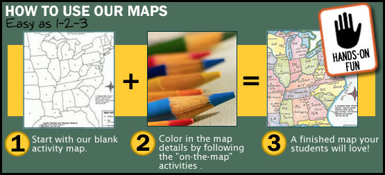 Large Activity Maps that Students and Teachers Love! - Maps for the