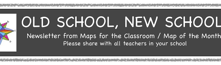 Our NEWSLETTER! Inspiration for using our maps! Tips and suggestions for stimulating interest in all subjects. Blog newsletter header