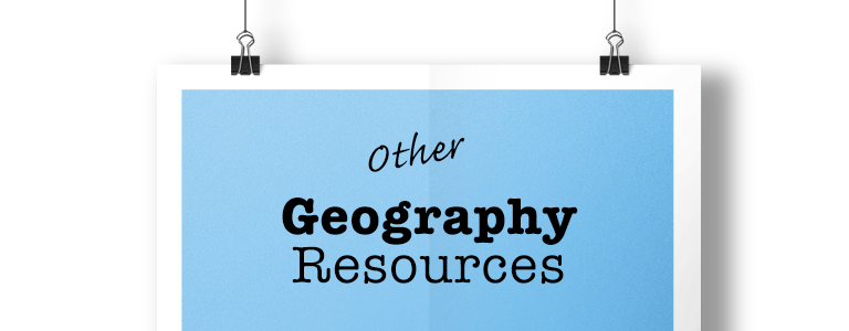 geography resources and books