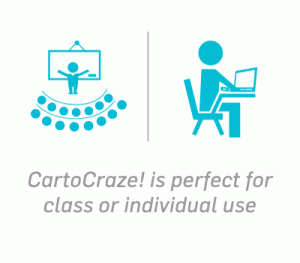 cartocraze for classroom or individual use