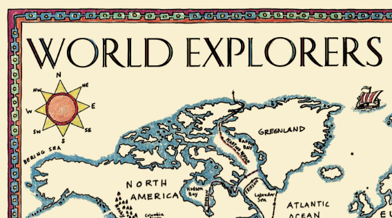 new world explorer maps