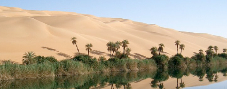 sahara desert on map