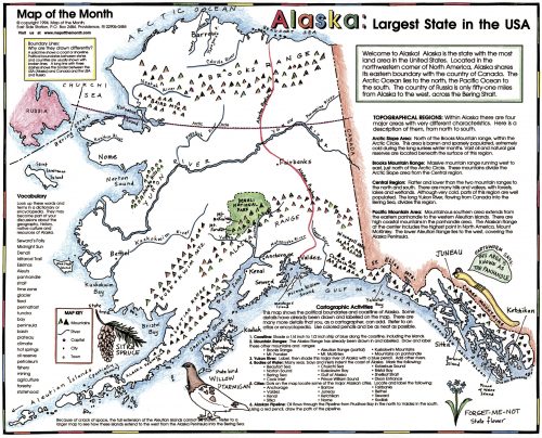 Alaska's Yukon River - Maps For The Classroom