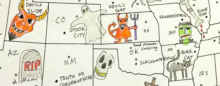 Spooky Classroom Mapping for Halloween! h-ween 3 opener
