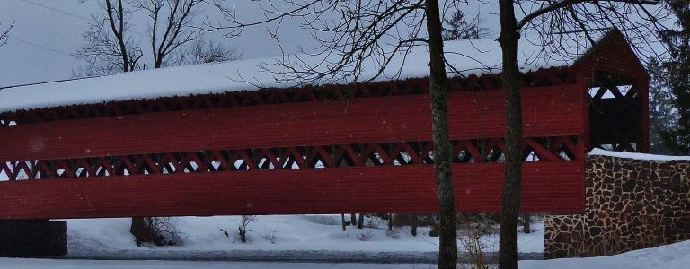 A Covered Bridge, Around the World winter-winter-covered-bridge-bridges-nature-snow-architecture-wallpapers-1920x1080