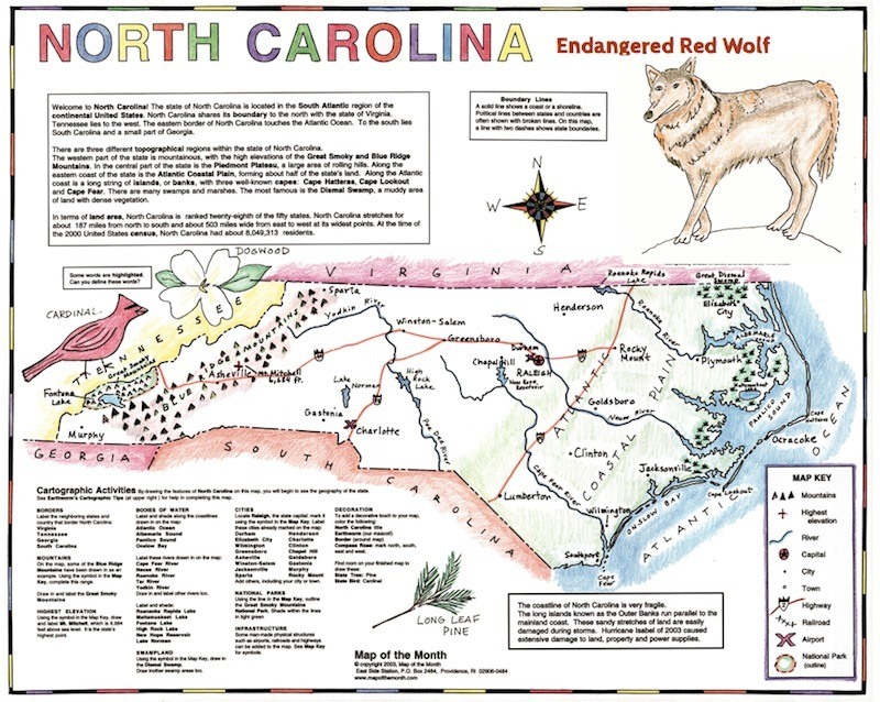 endangered species map