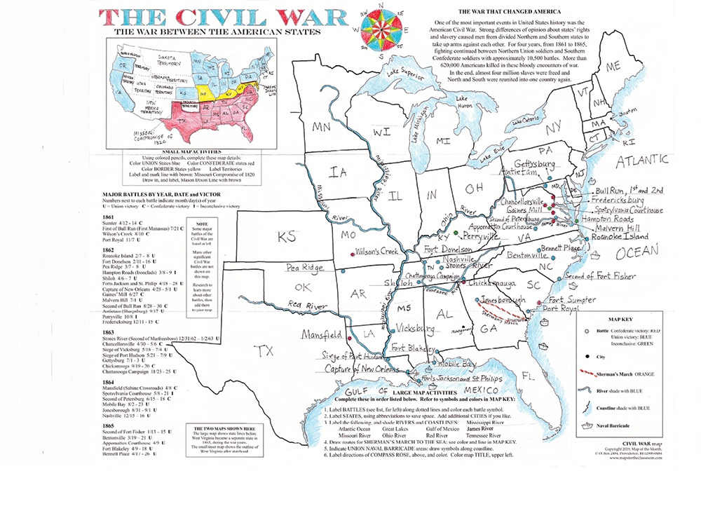 key-civil-war-map-activity